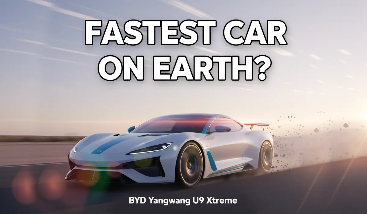 Chinese BYD Breaks Bugatti's Top Speed Record with 496.22km/h