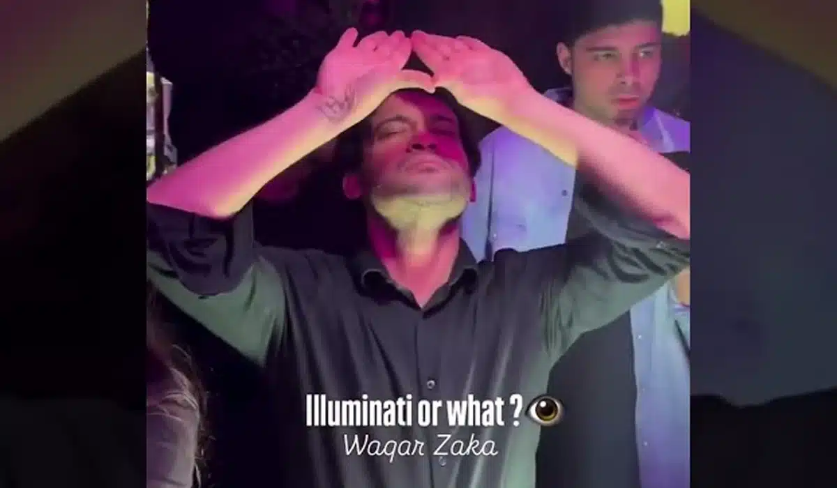 Waqar Zaka Viral Video illuminati